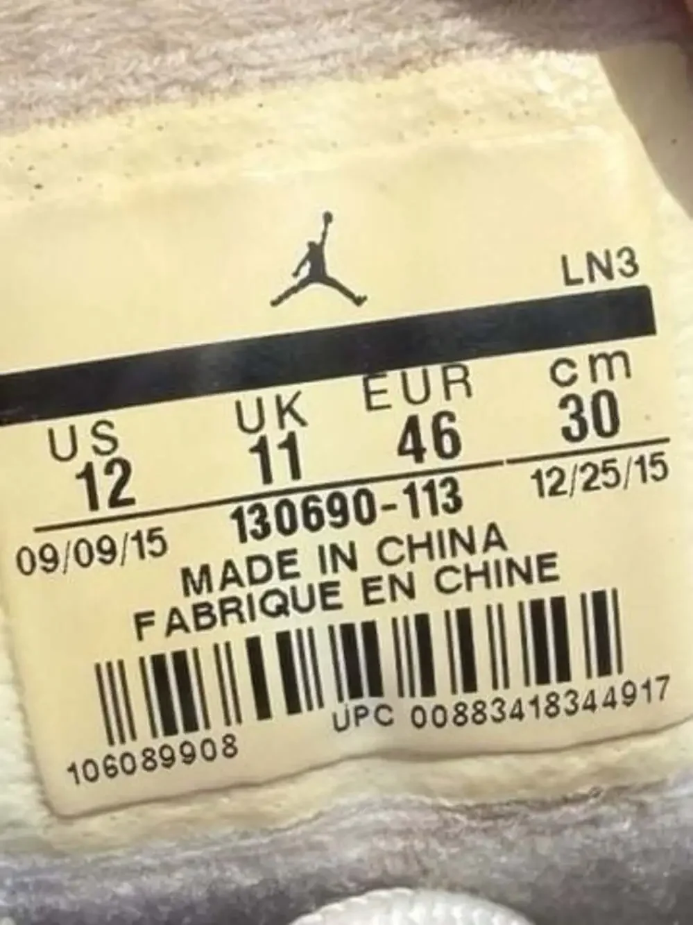 Air Jordan 12 Retro French Blue Size 12 2015 release